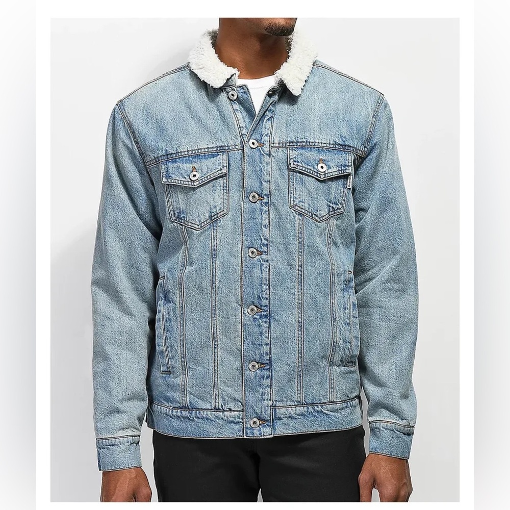 Zumiez Dravus Locate Sherpa Lined Denim Jacket